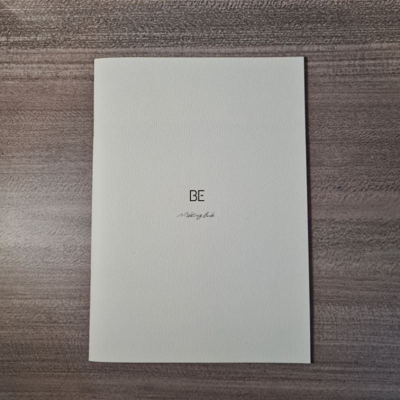 BTS BE Deluxe Edition Album SHARING (making book + SUGA postcard)
