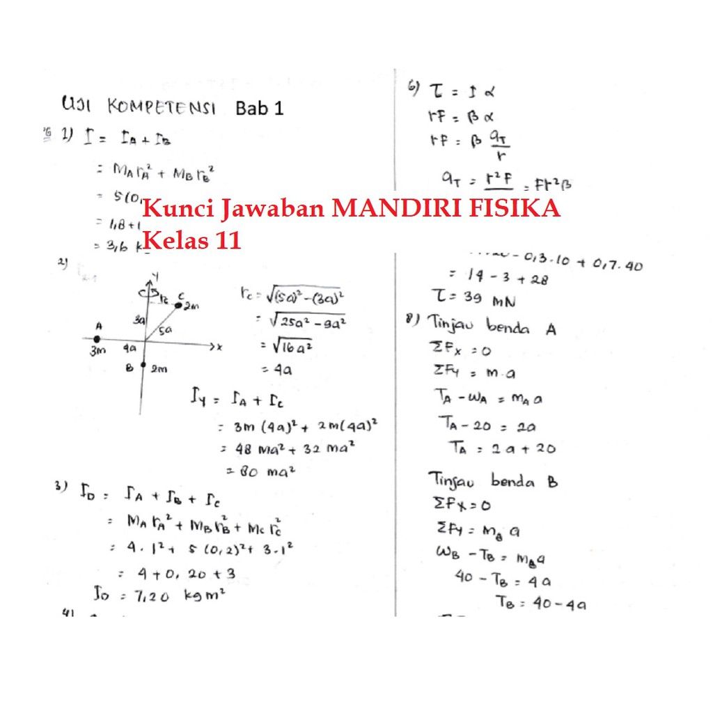 Buku Mandiri Fisika Sma Kelas 11 Xi K13 Soal Jawaban Kurtilas Shopee Indonesia