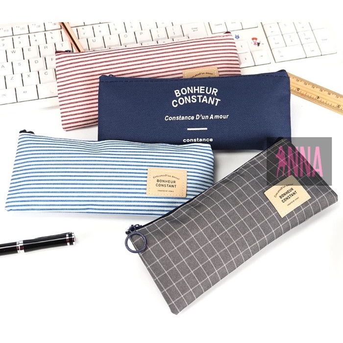 

Promo Shopee TP0015 Tempat pensil Bonheur Constant - red Termurah