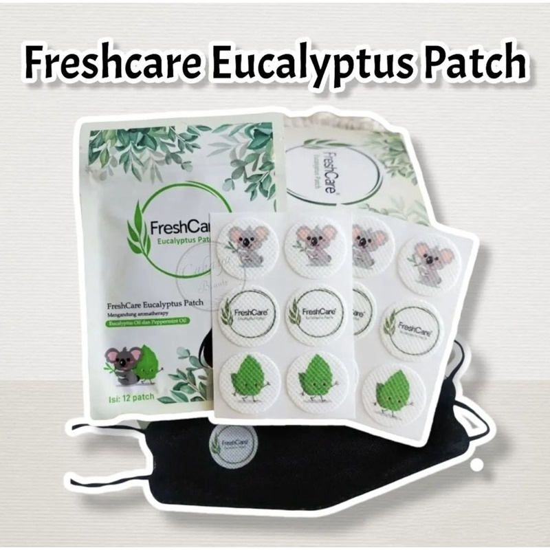 FreshCare Eucalyptus Patch / 1 sachet isi 12 Patch / Freshcare patch