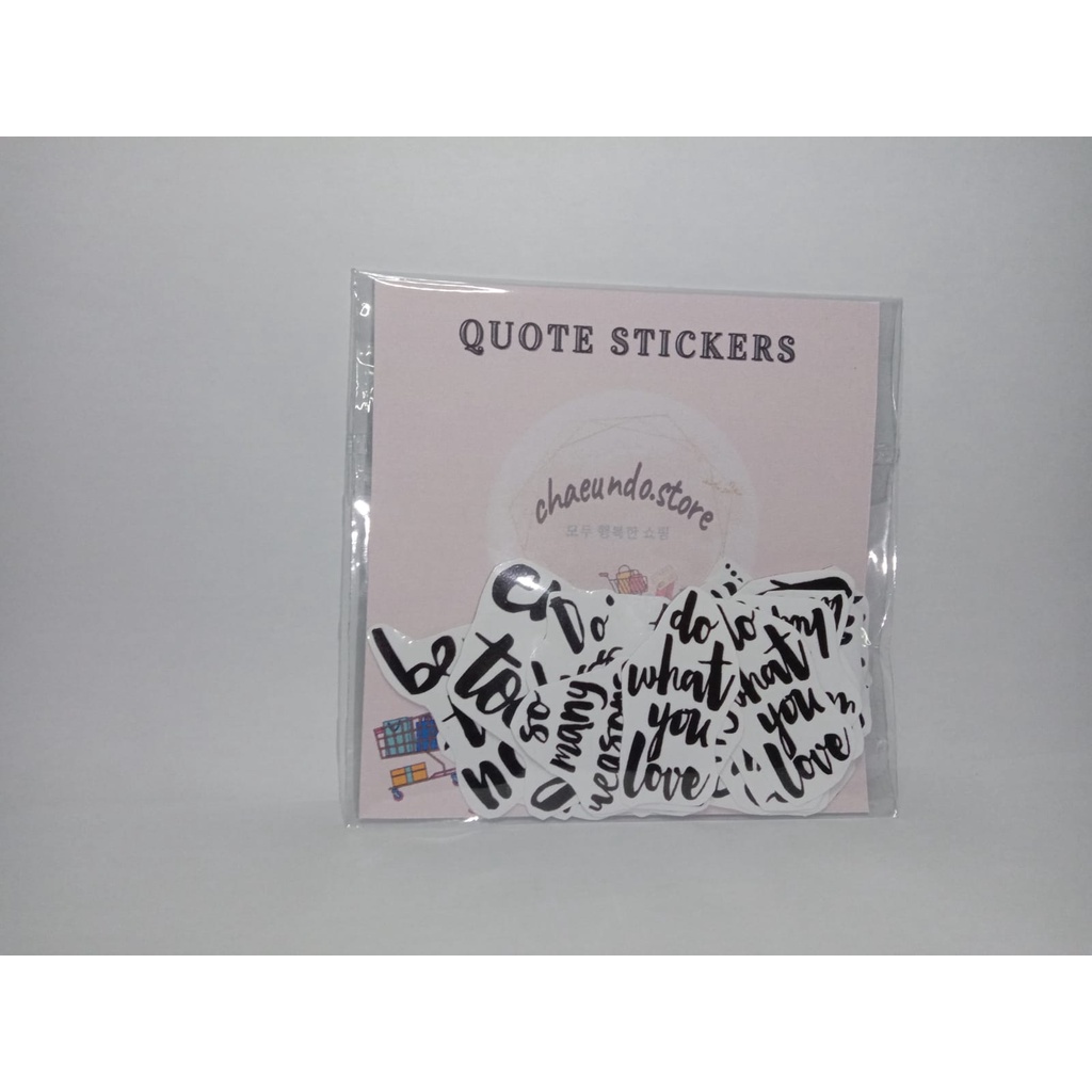 

QUOTE STICKERS [BACA DESKRIPSI]