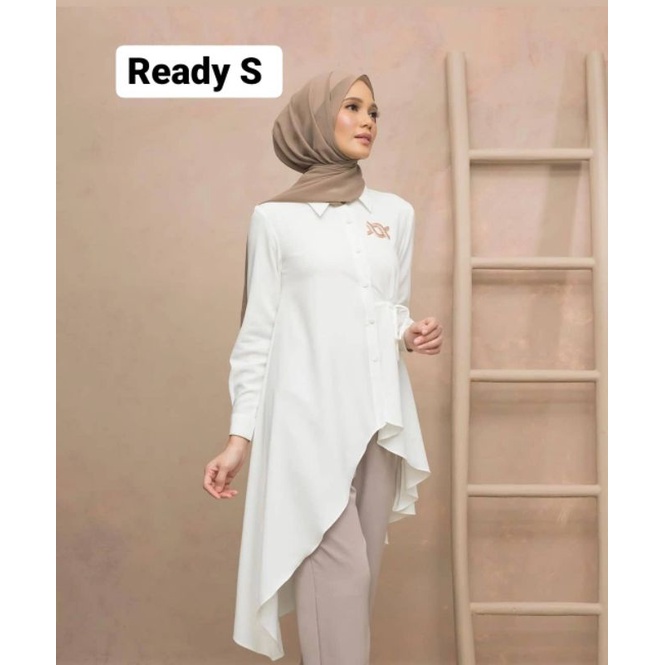 Chloe Tunic in Antique White by wearing klamby wearingklamby tunik