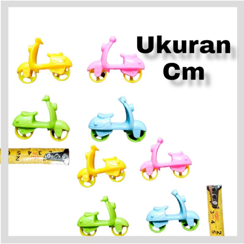 100 Pcs Vespa (Sekuter) Grosir