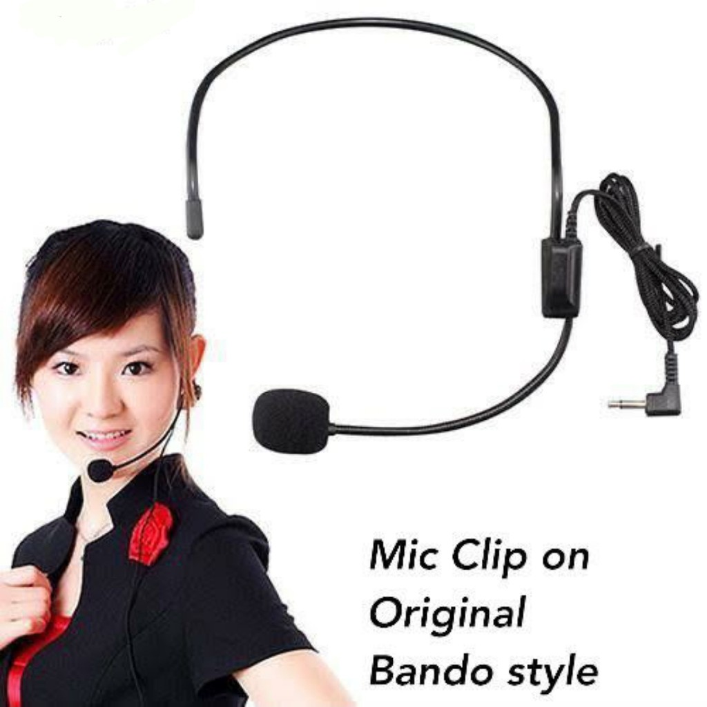 HEADMIC CLIP ON MURAH CUMA 20RB!