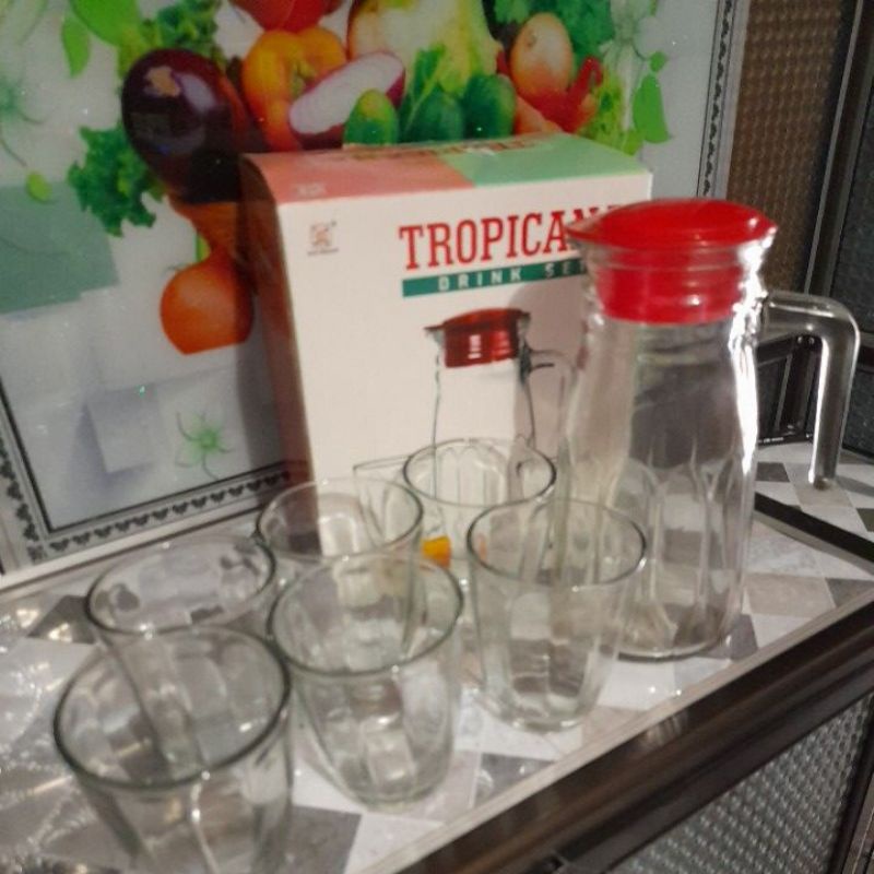 teko/pitcher set tropicana