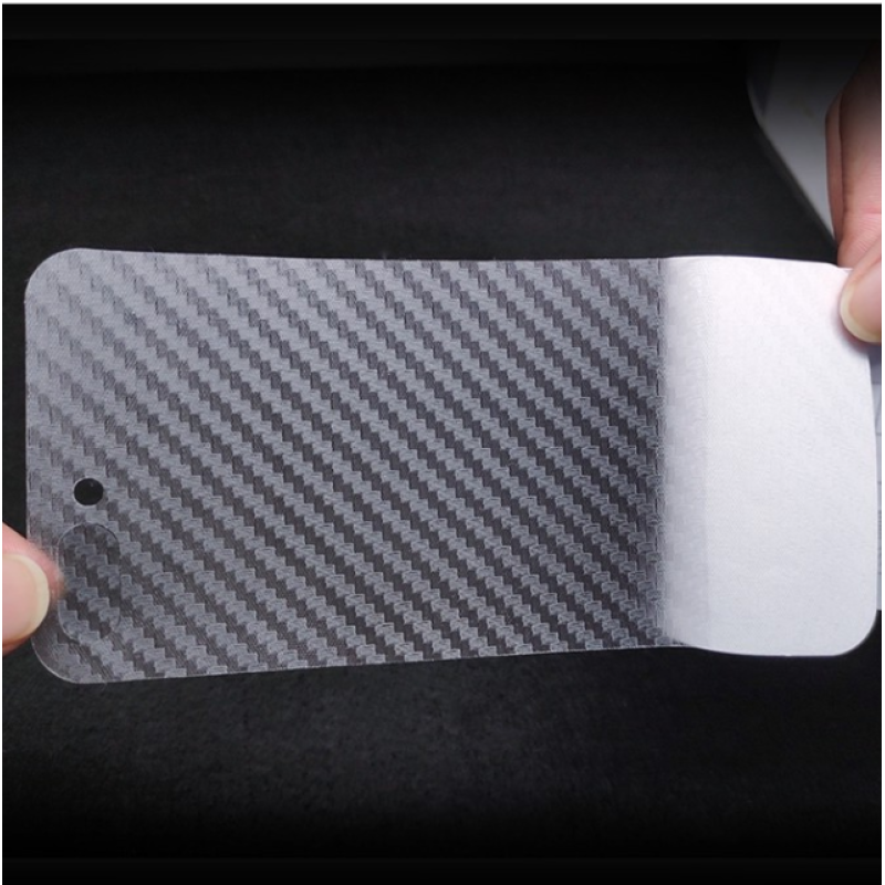 Pelindung Layar Belakang Bahan Carbon Fiber 3d Untuk Vivo Y50/Y15 2020