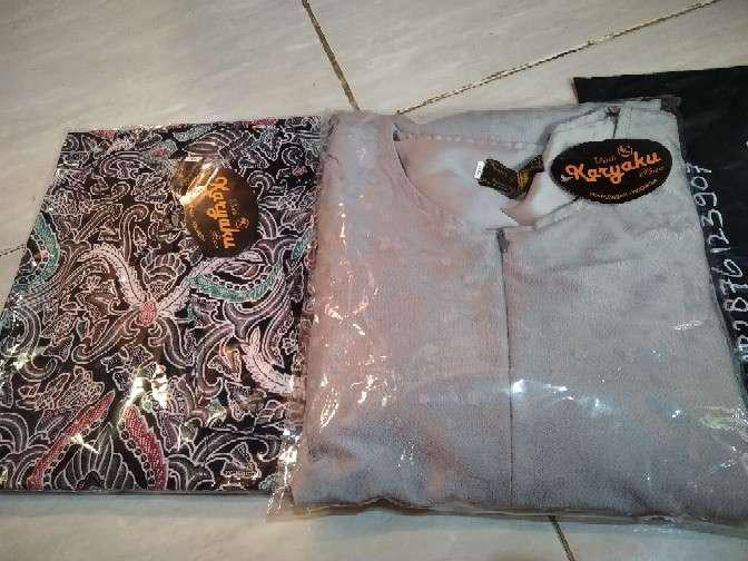 Garansi Termurah Gamis Batik Kebaya Wanita Couple Pasangan Suami Istri Keluarga Muslim Syari Kekinia