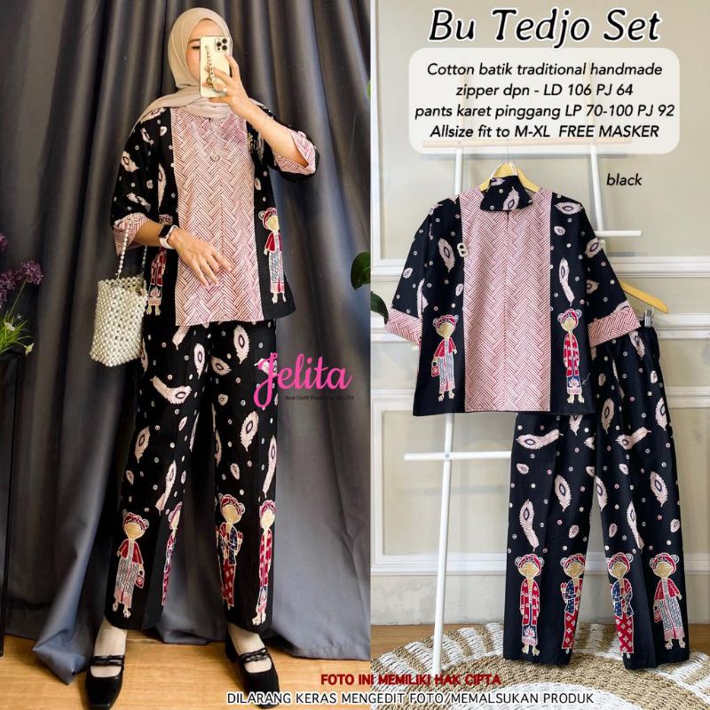 Bu Tedjo Set/Setelan Wanita/Baju Wanita