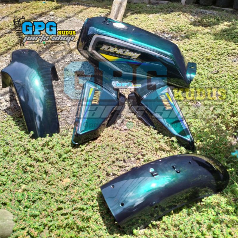 body set rx king hijau botol 2001-Body Bodi Set RX King Hijau Botol 2001