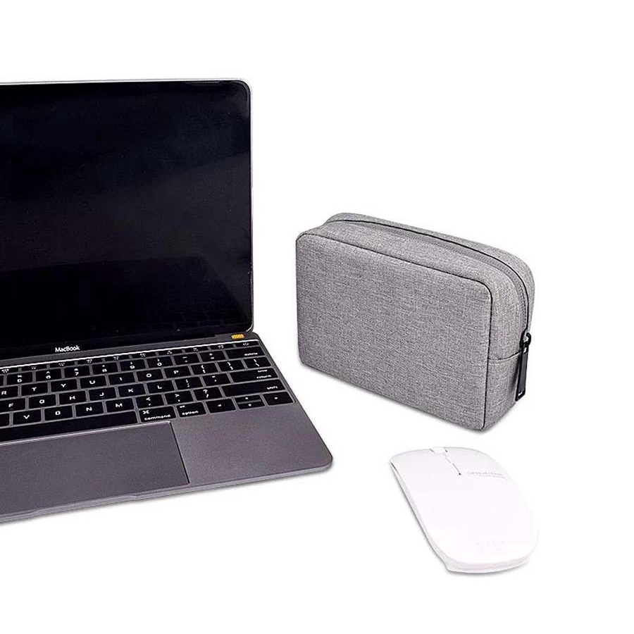 Cooltech Tas Laptop Macbook Selempang Nylon Grey 15 inch