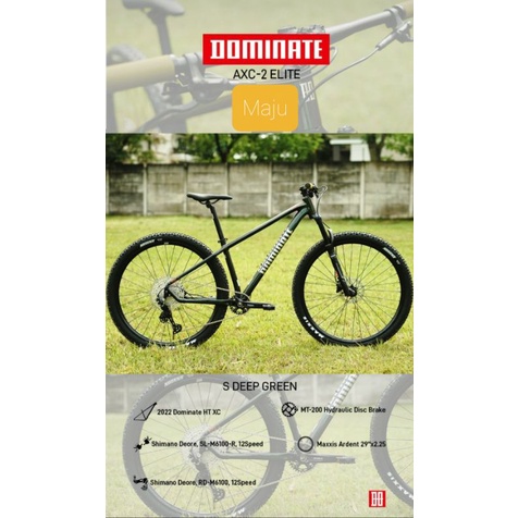 Sepeda MTb 29 inch UNITED  DOMINATE  AXC -2 ELITE