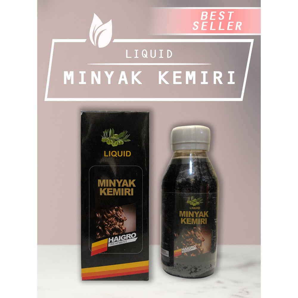 Liquid Minyak Kemiri Original Penumbuh Rambut Penghilang Uban Shopee Indonesia