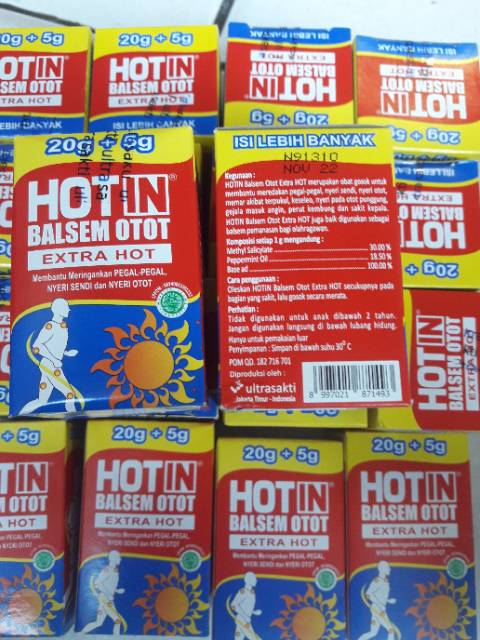 Balsem Hot In Otot Extra Hot 20gr + 5gr#hotin#