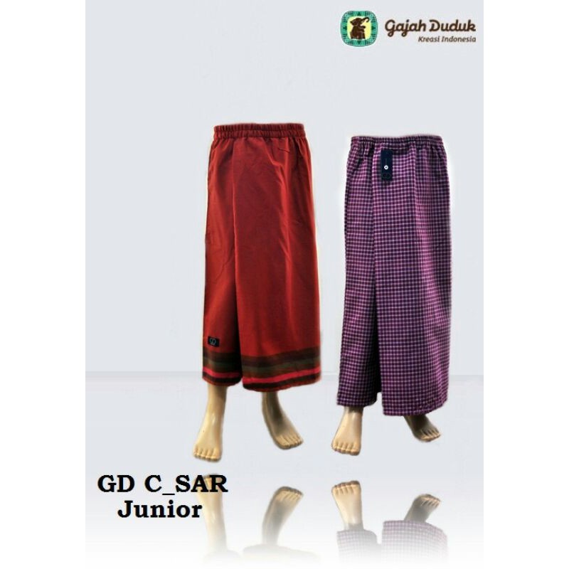 sarung instan anak junior gajah duduk (bukan celana sarung)