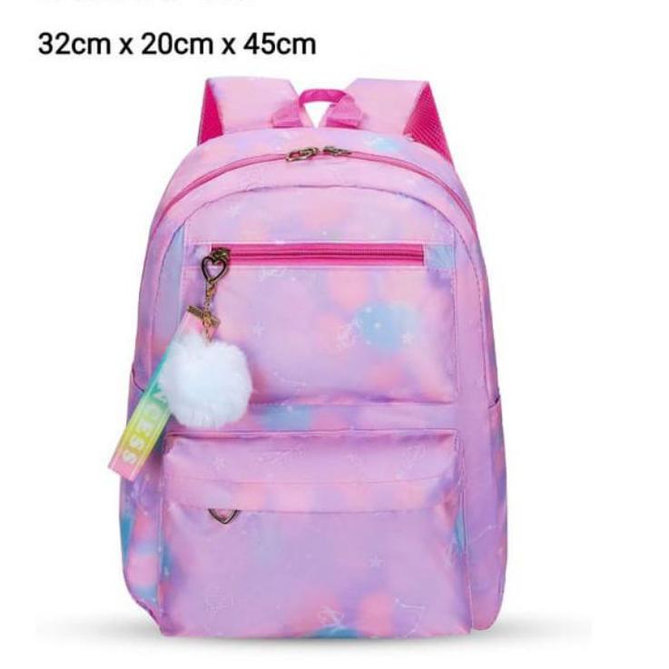 Stok terbatas.. TAS ALTO - TAS RANSEL ALTO ANAK PEREMPUAN SILVER GIRL - TAS PELANGI RAINBOW