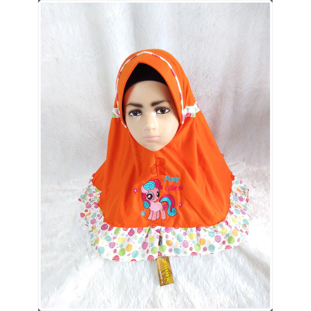 Hijab Anak2 Murah Pony