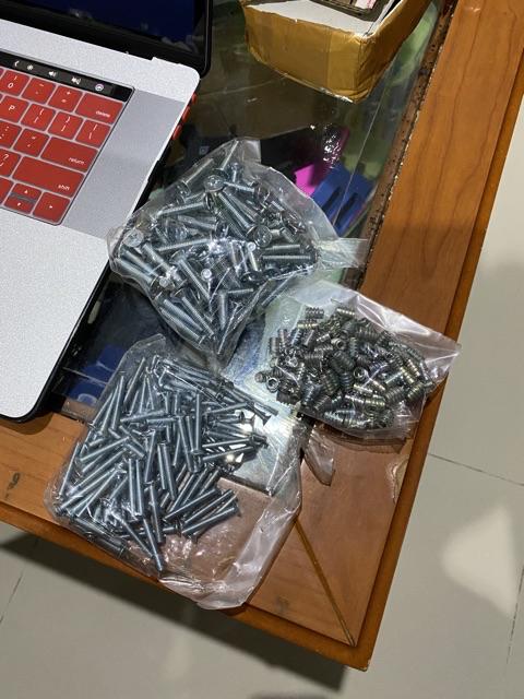 X10pcs Baut Jf Drat 4mmx30mm / M4x30 Baut Jf