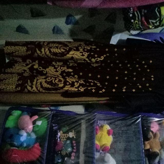 Zola_batik Batik Couple Gamis Belva Lengan Panjang