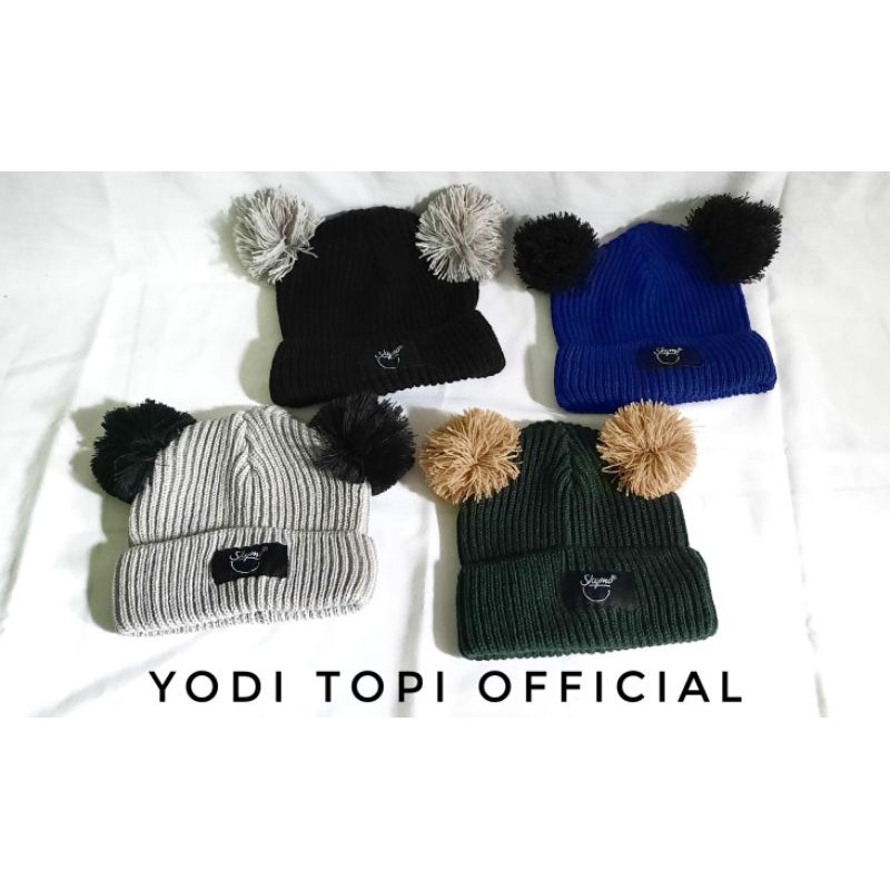 Topi Kupluk Lucu | Kupluk Bayi Lucu | Kupluk Anak | Kupluk Skymo Anak | Topi Anak