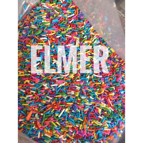 

Meses Elmer Mix repack 250gr Coklat butir Chocorice warna warni