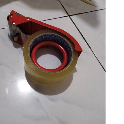 

✧ DISPENSER BESI LAKBAN 2" SAGUAN TEMPAT LAKBAN RUMAH LAKBAN ISOLASI ☀