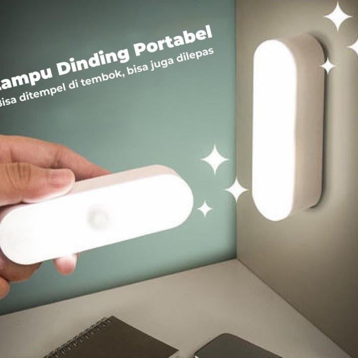 Lampu Dinding LED Panjang Tidur Magnetic Minimalis Lampu Rias