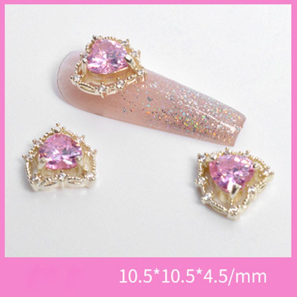 Preva Nail Art Berlian Imitasi Perlengkapan Kuku Pesona Kuku Berlian Kristal Hati Pencinta