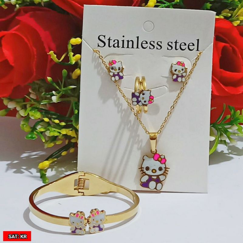 KALUNG SET ANAK TITANIUM