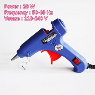  Lem  Tembak  Glue Gun Lem  Bakar 20W JOYKO Ada Tombol On Off 