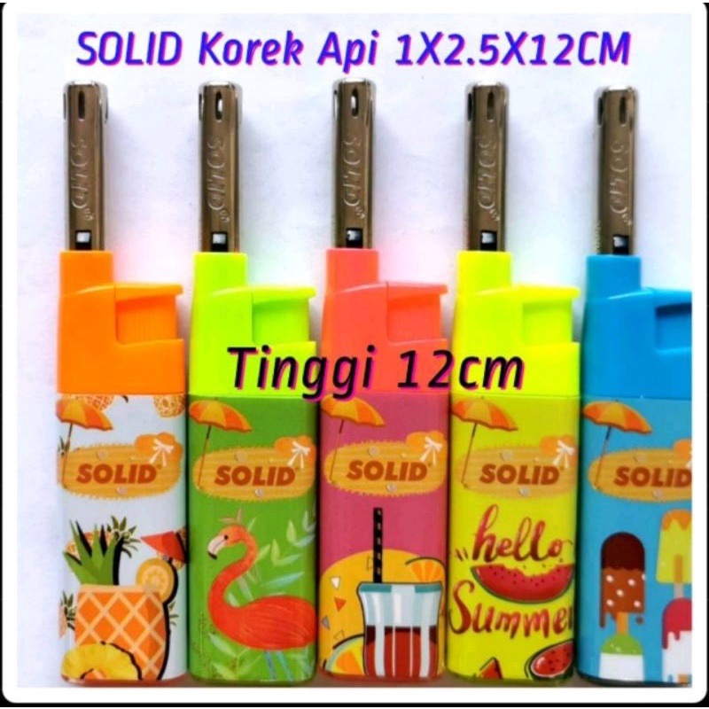MANCIS SOLID / KOREK PEMANTIK API KOMPOR GAS - GAS LIGHTER SOLID Kompor Gas, Api Unggun, Lilin