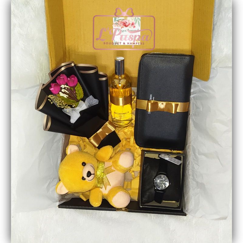 HAMPERS WANITA HADIAH ULANG TAHUN ANNIVERSARRY GIFT BOX