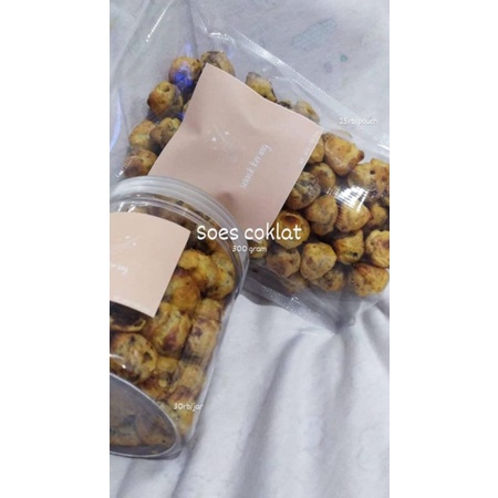 

soes kering isi coklat