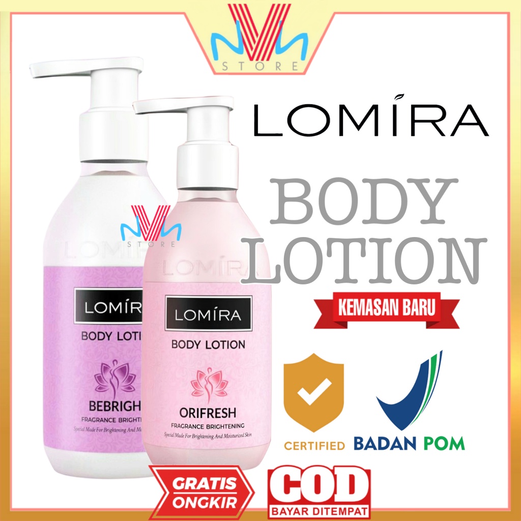 LOMIRA BODY LOTION - HAND BODY LOTION LOMIRA - BODY LOTION MURAH