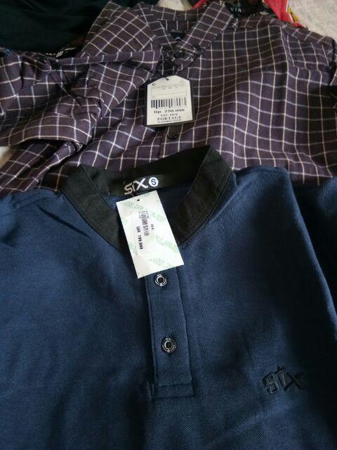 Credomenstore Kemeja Batik Songket Hitam / Kemeja Batik Pria Lengan Panjang / Baju Batik Cowok