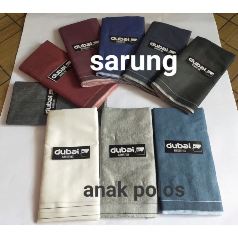 Sarung Tenun Polos Anak Murah