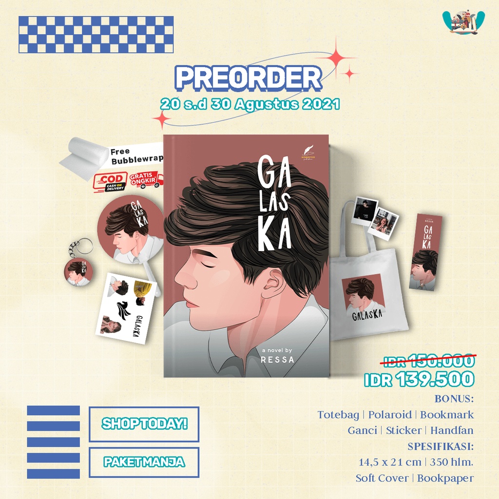 Novel Galaska karya Ressa-Manja