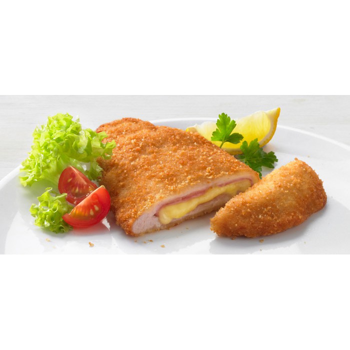 

Chicken Cordon Bleu Roku Bento isi 3 Pcs Frozen Nugget Keju Ham Sapi