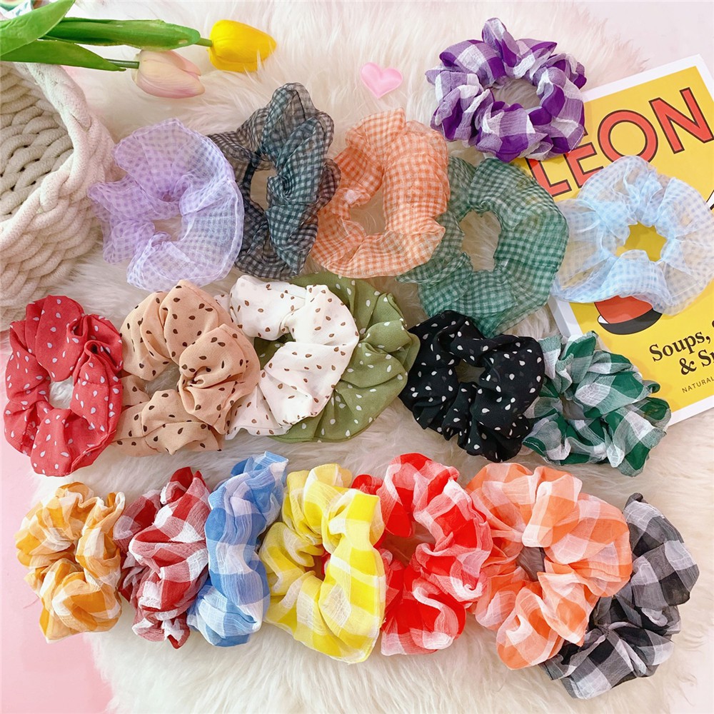 Ikat Rambut Scrunchie Korea / Kuncir Rambut Scrunchies Fashion RANDOM