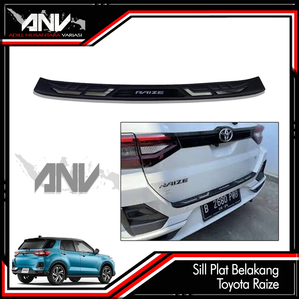 Sill Plate - SillPlate Bagasi Belakang Toyota Raize