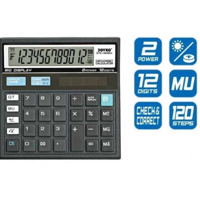 

Uy9Code JOYKO KALKULATOR DTC-1313CH CALCULATOR 12 DIGITS(Kekinian)O6C4