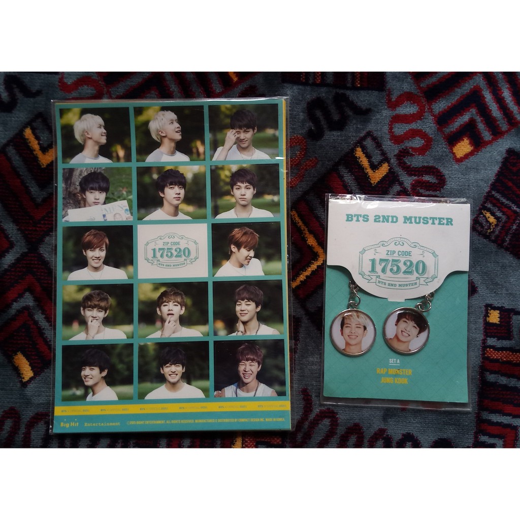 BTS 2nd Muster Goods Zip Code 17520