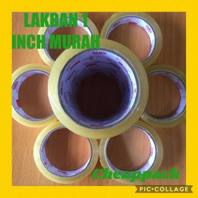 

LAKBAN SELOTIP 1 INCH/ LAKBAN 24MM