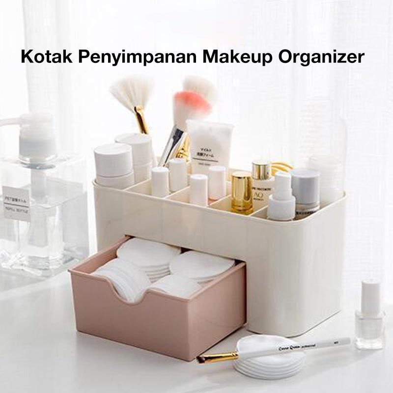 Rak Kosmetik Mini / Mini Cosmetic Storage Drawer / Kotak Penyimpanan Makeup Organizer / Rak Kosmetik Bahan plastik Tebal Untuk bermacam varian warna serbaguna / rak kosmetik serbaguna untuk menyimpan aksesoris wanita