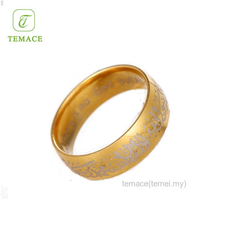 Cincin tangan titanium c05 black silver keren cowo cewe