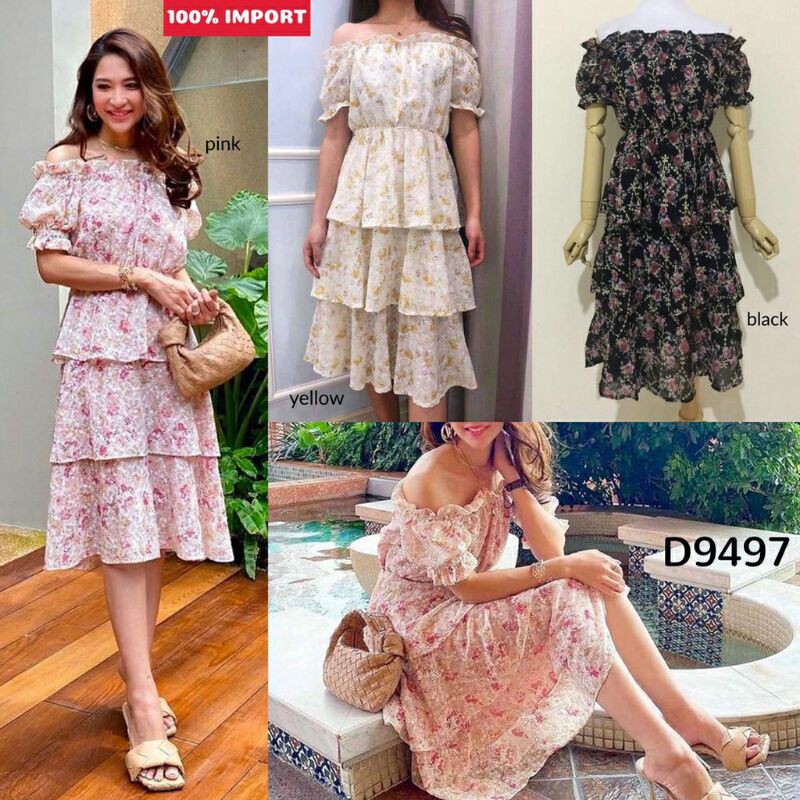 Eyelet Cupcake Sabrina Dress Premium