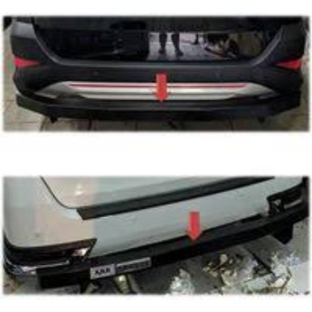 Pengaman Bemper Belakang All New Rush 2018 ARB tanpa Toing