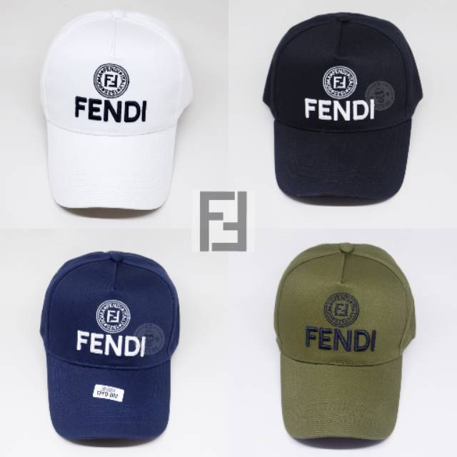 topi baseball FENDI ROME import unisex ( FREE BOX )