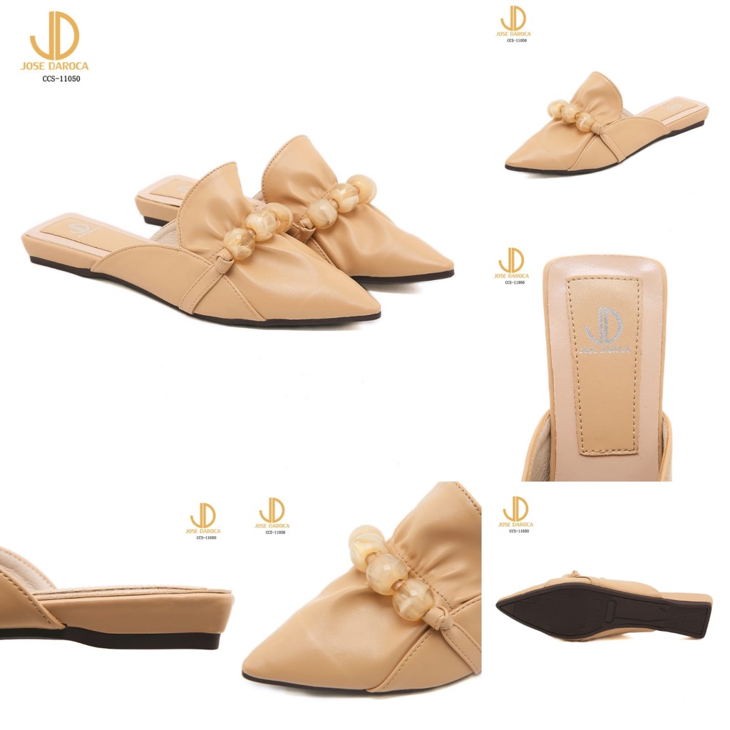 JOSE DAROCA Mules Flat Shoes # CCS-11050 # ORIGINAL