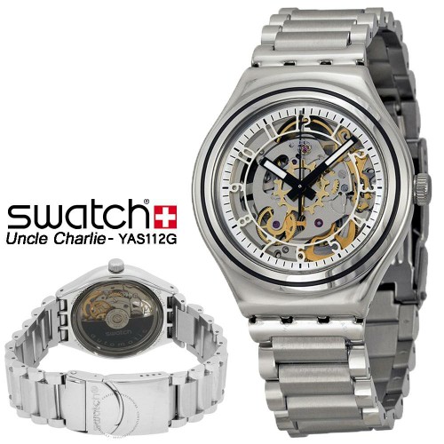 jam tangan / Watch_Id SWATCH AUTOMATIC ORIGINAL YAS112G Uncle Charlie