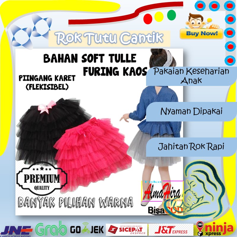 Rok Tutu Anak Bayi Import Lucu Cantik Kekinian